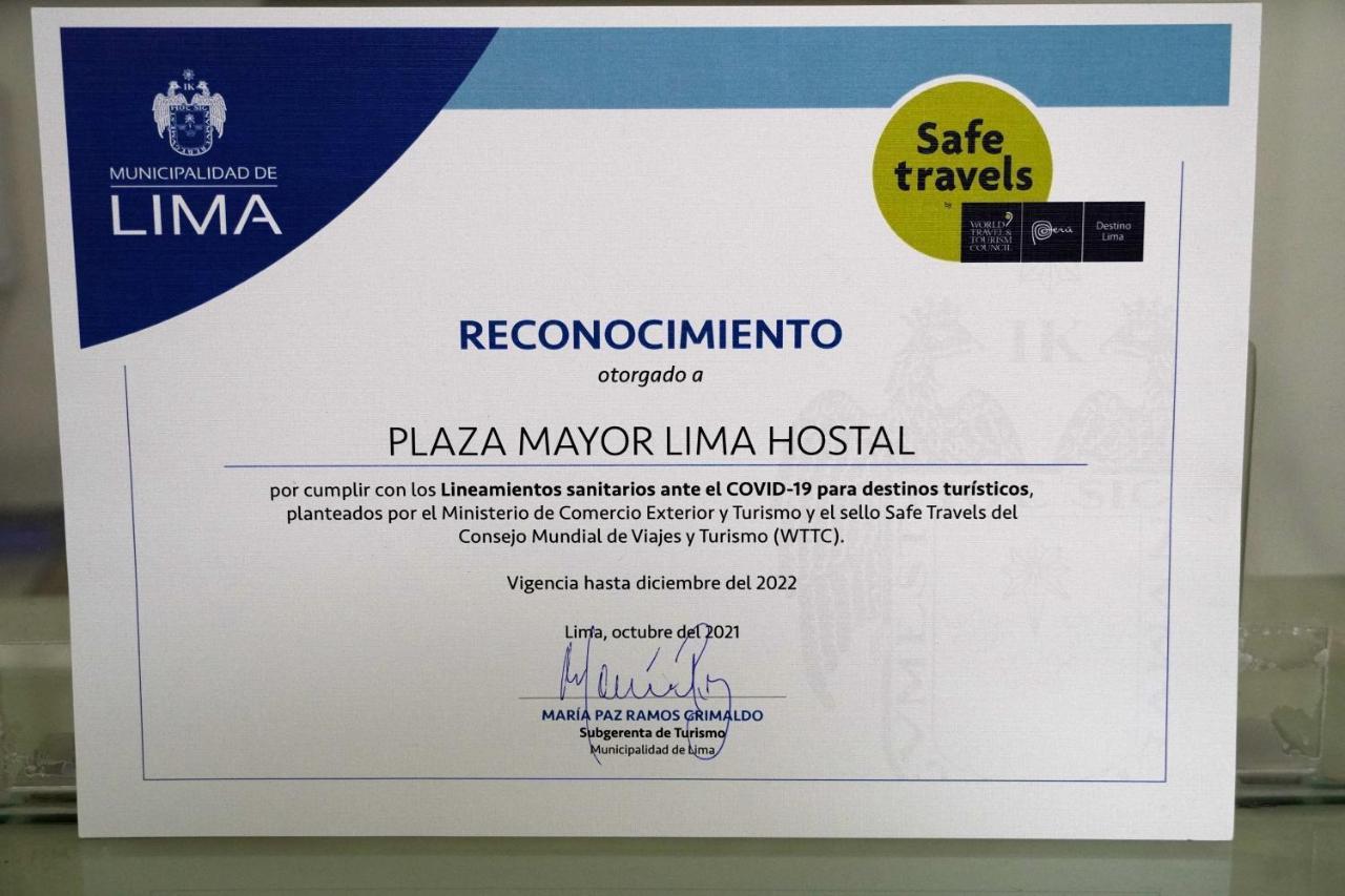 Plaza Mayor Лима Экстерьер фото